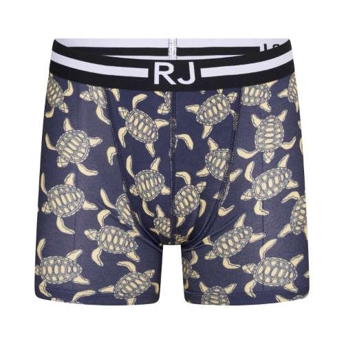 RJ Bodywear Hommes Turtles bleu marine/print sport boxer