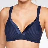 Naturana Everyday bleu marine soutien-gorge sans armatures en dentelle