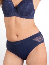 Naturana Valencia bleu marine slip