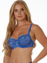 After Eden D-Cup & Up Anna bleu/lime soutien-gorge sans forme