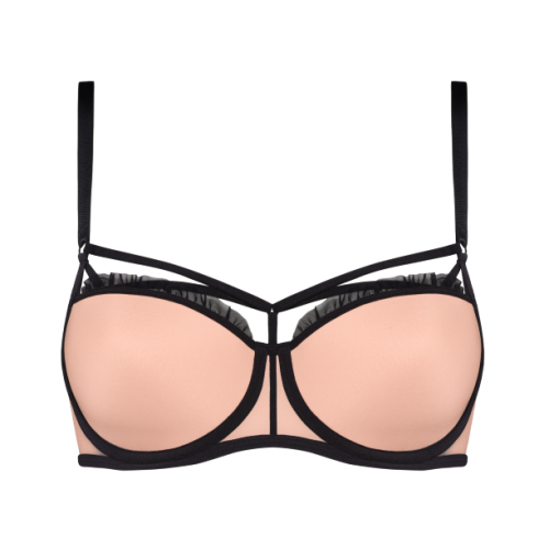 Marlies Dekkers Meringue rose/noir soutien-gorge rembourré