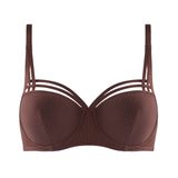 Marlies Dekkers Dame de Paris marron/print soutien-gorge rembourré