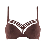 Marlies Dekkers Dame de Paris marron/print soutien-gorge push up