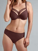 Marlies Dekkers Dame de Paris marron/print culotte string
