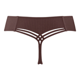 Marlies Dekkers Dame de Paris marron/print culotte string