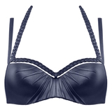 Maillots de bain Marlies Dekkers Holi Glamour bleu marine haut de bikini préformé