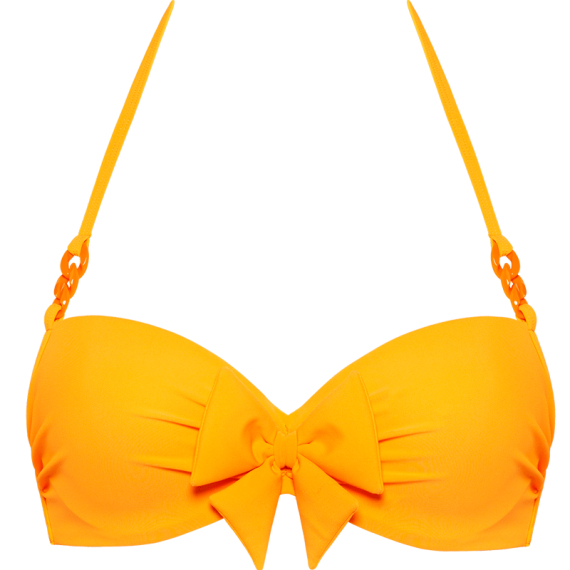 Maillots de bain Marlies Dekkers Papillon orange haut de bikini préformé