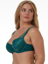 After Eden D-Cup & Up Fauve vert soutien-gorge rembourré