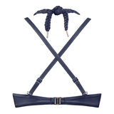 Maillots de bain Marlies Dekkers Holi Glamour bleu marine bikinitop push up