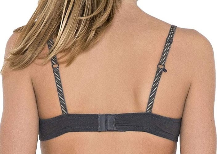 Seins et culottes bouffantes Anny anthracite soutien-gorge pour fille