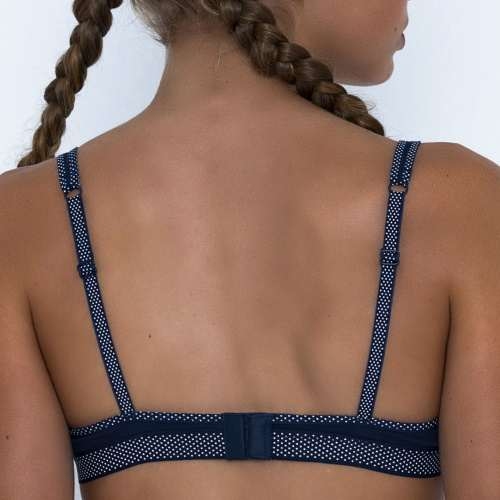 Seins et culottes bouffantes Anny bleu marine soutien-gorge pour fille