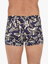 HOM Catalan bleu marine/print boxer