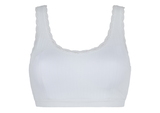 LingaDore Quotidien Cottonlook blanche-neige soutien-gorge sans armatures en dentelle
