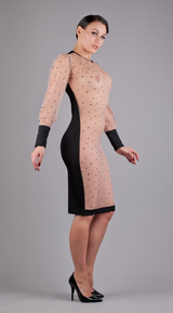 Peter Domenie 273-C Kaotic noir/poudre robe