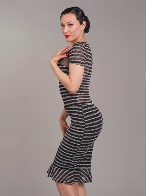 Peter Domenie 936 Fuel noir/blanc haut