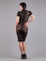 Peter Domenie 991-E Kaotic noir robe