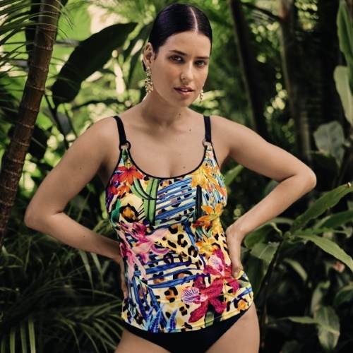 Maillots de bain Anita Margit animal print tankini set