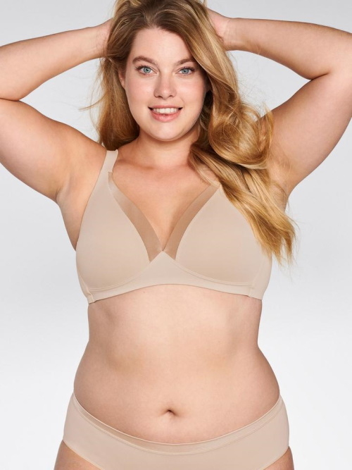 Naturana Everyday poudre soutien-gorge sans armatures en dentelle