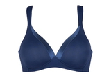 Naturana Everyday bleu marine soutien-gorge sans armatures en dentelle