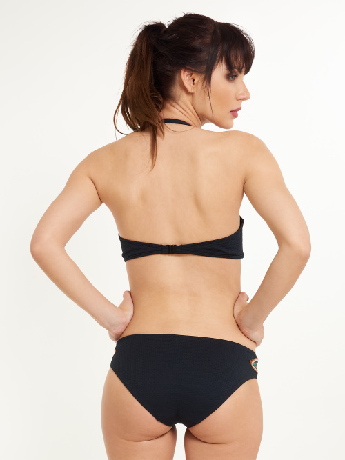 Plage de LingaDore Abria noir slip de bikini