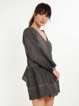 Plage de LingaDore Cover Up noir tunique