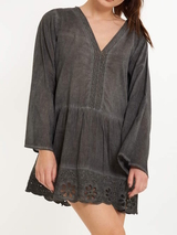 Plage de LingaDore Cover Up noir tunique