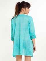 Plage de LingaDore Cover Up turquoise kimono