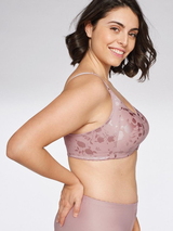 Naturana Minimizer antique rose soutien-gorge sans armatures en dentelle