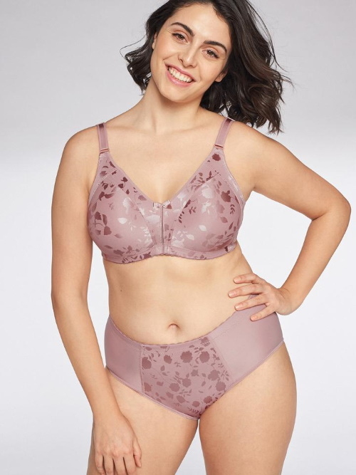 Naturana Minimizer antique rose soutien-gorge sans armatures en dentelle