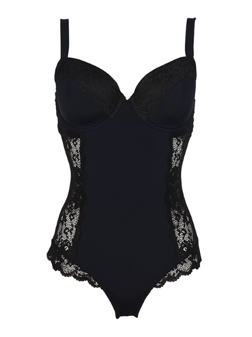 After Eden D-Cup & Up Mila noir corselet