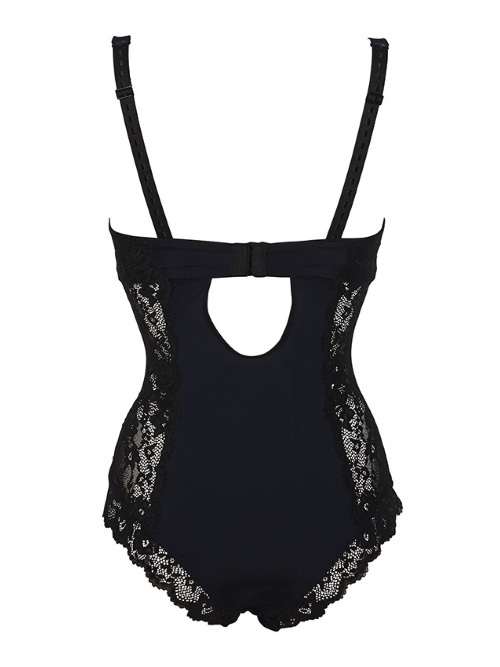 After Eden D-Cup & Up Mila noir corselet
