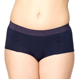 Seins et culottes bouffantes Anny bleu marine shortie