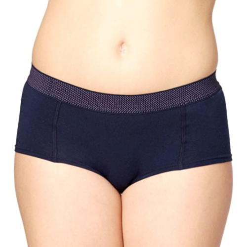 Seins et culottes bouffantes Anny bleu marine shortie