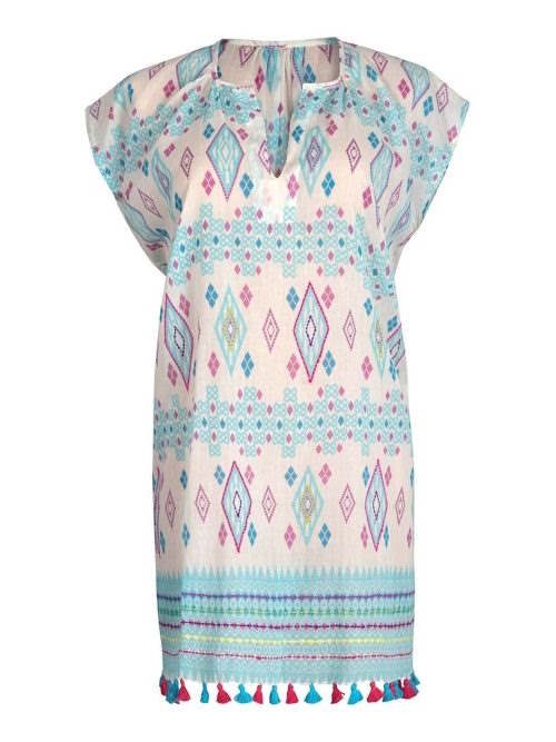 Maillots de bain Rosa Faia Divar blanc/print tunique