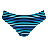 Plage de Rosa Faia Casual Bottom bleu/print slip de bikini