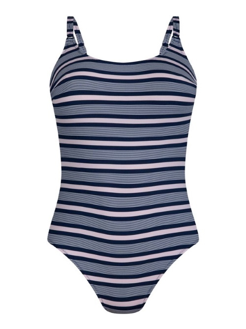 Plage de Rosa Faia Estelle bleu marine/rose maillot de bain