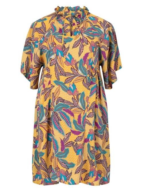 Maillots de bain Rosa Faia Tahiti jaune/print robe de plage