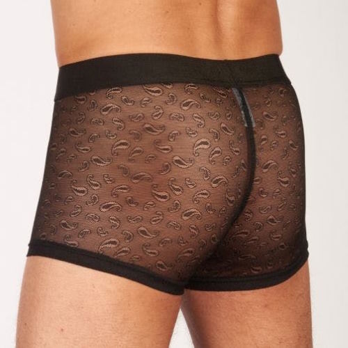 HOM Gaio noir sport boxer