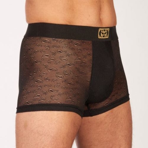 HOM Gaio noir sport boxer