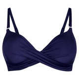 Maillots de bain Rosa Faia Maja bleu marine haut de bikini préformé