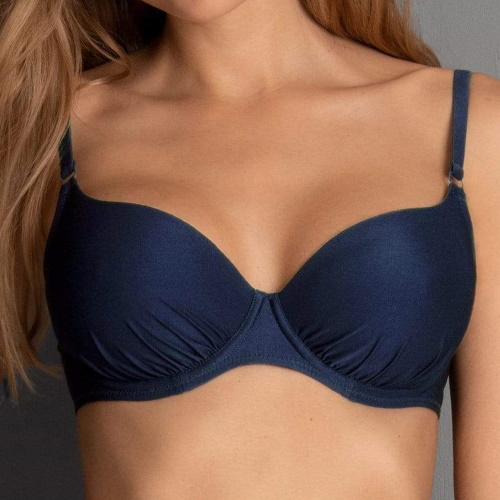 Maillots de bain Rosa Faia Sole bleu marine bikinitop push up