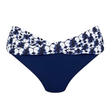 Maillots de bain Rosa Faia Liz bleu marine/print slip de bikini