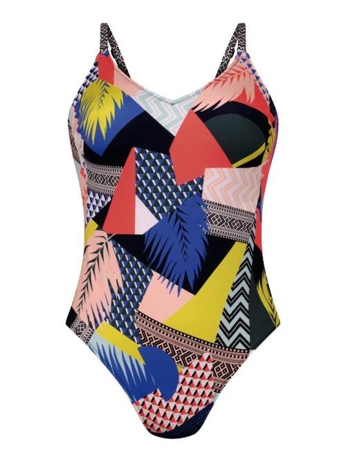 Plage de Rosa Faia Emiko multicolore/print maillot de bain