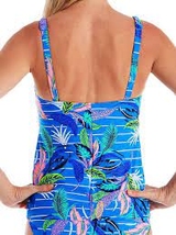 Plage de Rosa Faia Noemi bleu/print tankini top