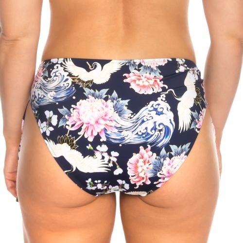 Maillots de bain Rosa Faia Lorie bleu marine/print slip de bikini