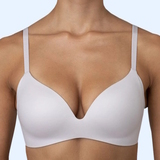 Salon Royal Délicatesse pale taupe soutien-gorge sans armatures en dentelle