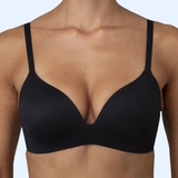 Salon Royal Délicatesse noir soutien-gorge sans armatures en dentelle