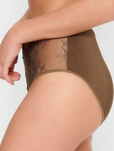 LingaDore Quotidien Maxi Slip vert olive slip