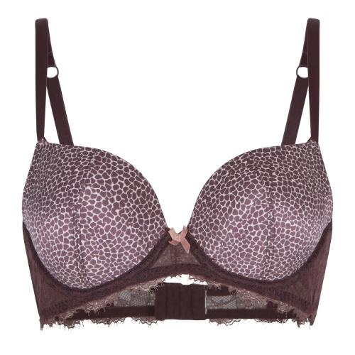 LingaDore Giraffe marron/print soutien-gorge push up