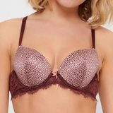 LingaDore Giraffe marron/print soutien-gorge push up